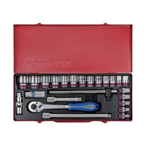 1/2'' Bộ Khẩu 24 chi tiết Kingtony 4028SR (hệ inch)